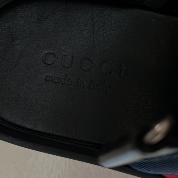 Gucci Webbed Sandals - Picture 10 of 15